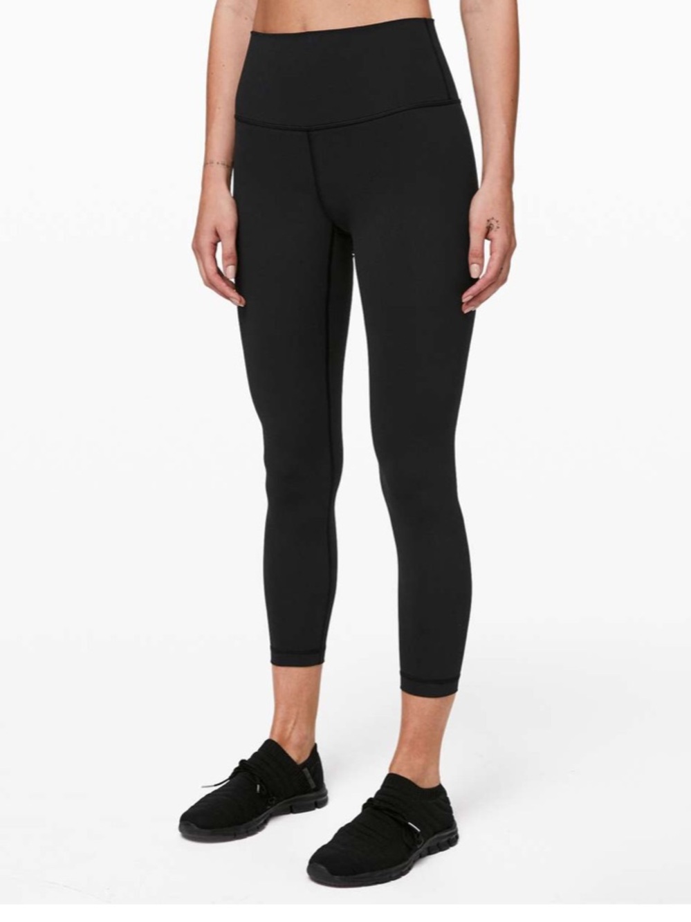 Lululemon Wunder Under High-Rise Tight 25" | size 10 | Black